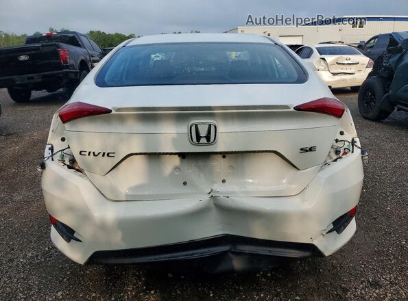 2HGFC2F61JH029515 2018 HONDA CIVIC White Հետևի տեսք