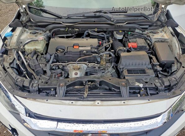 2HGFC2F61JH029515 2018 HONDA CIVIC White Սալոնի հետևի տեսք