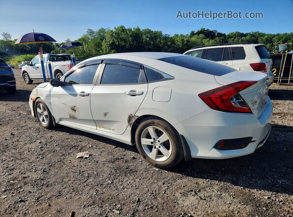 2HGFC2F61JH533307 2020 HONDA CIVIC White Trasero izquierdo