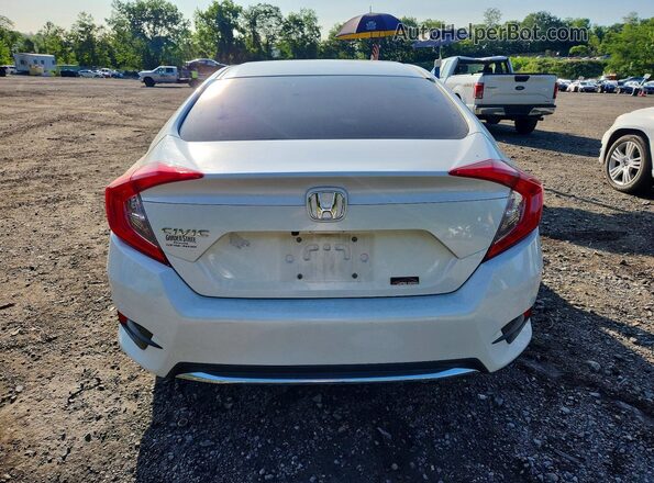 2HGFC2F61JH533307 2020 HONDA CIVIC White Vista trasera