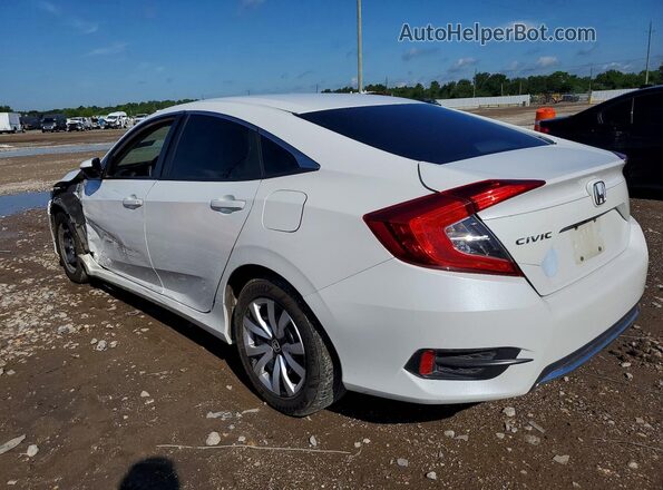 2HGFC2F61KH533015 2019 HONDA CIVIC Белый Задняя левая четверть