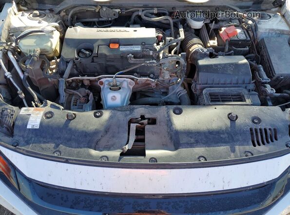 2HGFC2F61KH533015 2019 HONDA CIVIC Белый Вид задней части салона