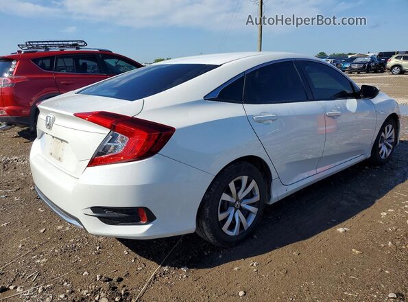 2HGFC2F61KH533015 2019 HONDA CIVIC Белый Задняя правая четверть