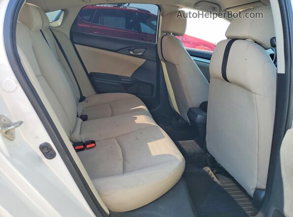2HGFC2F61KH533015 2019 HONDA CIVIC Белый Вид задних сидений