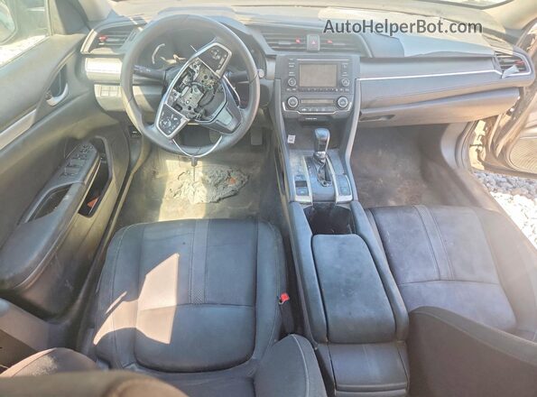 2HGFC2F61KH552910 2019 HONDA CIVIC Black Widok deski rozdzielczej