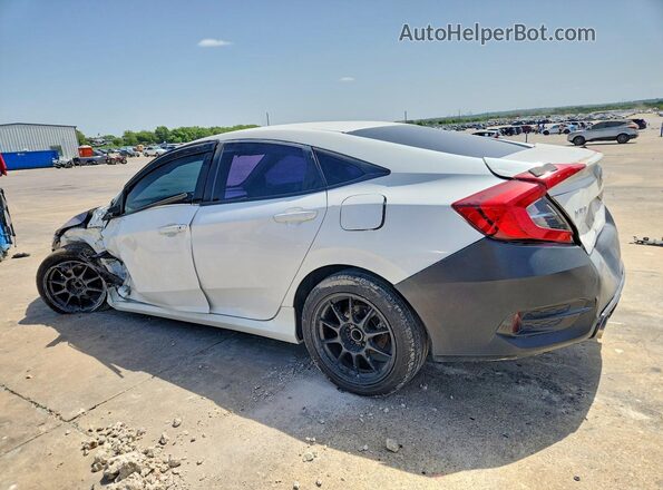 2HGFC2F61KH575734 2019 HONDA CIVIC White Հետևի ձախ