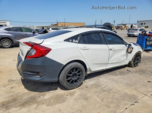 2HGFC2F61KH575734 2019 HONDA CIVIC White Հետևի աջ