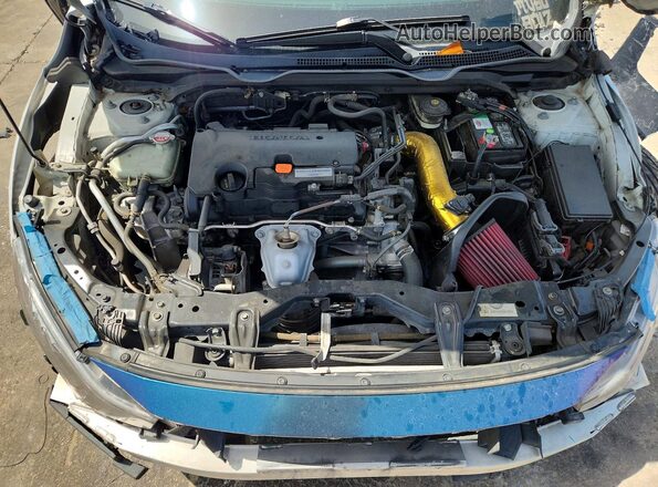 2HGFC2F61KH575734 2019 HONDA CIVIC White Սալոնի հետևի տեսք