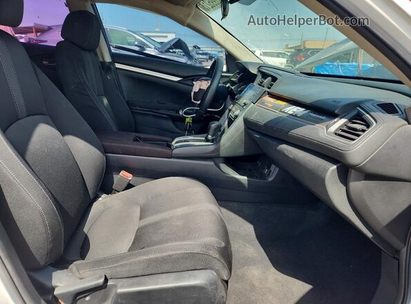2HGFC2F61KH575734 2019 HONDA CIVIC White Սալոնի դիմացի տեսք