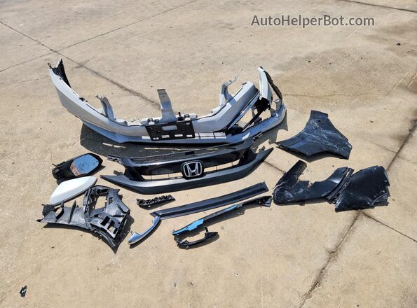 2HGFC2F61KH575734 2019 HONDA CIVIC White Շարժիչի բաժամունքի տեսք