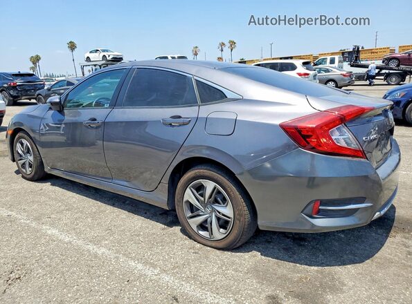 2HGFC2F61KH579024 2019 HONDA CIVIC Gray Задня ліва чверть