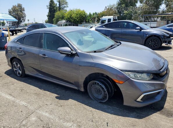 2HGFC2F61KH579024 2019 HONDA CIVIC Gray Передня права чверть