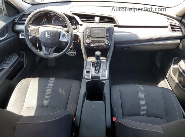 2HGFC2F61KH579024 2019 HONDA CIVIC Gray Вид панелі приладів