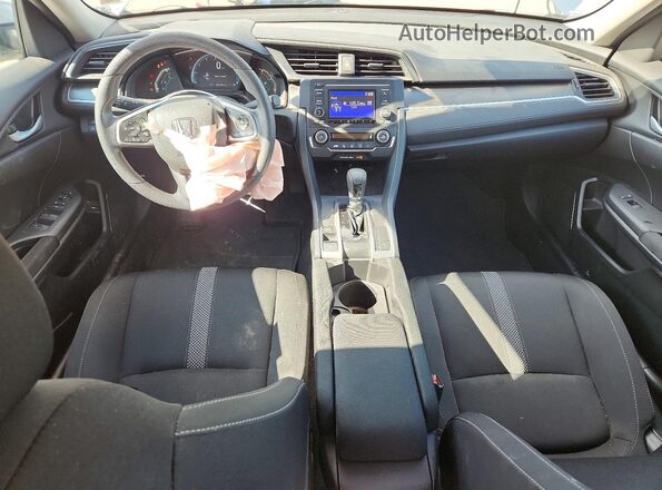 2HGFC2F61KH592971 2019 HONDA CIVIC Silver Dashboard view