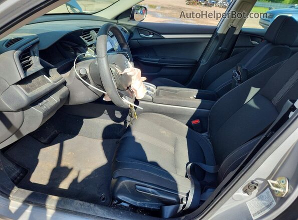 2HGFC2F61KH592971 2019 HONDA CIVIC Silver Front interior view