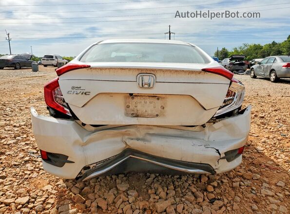 2HGFC2F61LH504230 2020 HONDA CIVIC Белый Вид сзади