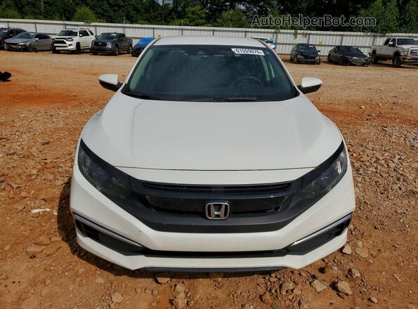 2HGFC2F61LH504230 2020 HONDA CIVIC Белый Вид спереди