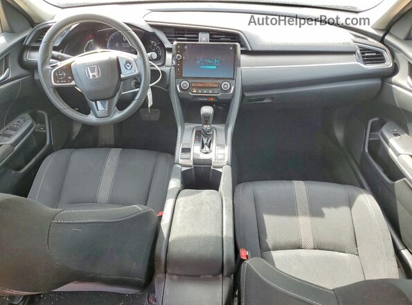 2HGFC2F61LH504230 2020 HONDA CIVIC Белый Вид панели приборов