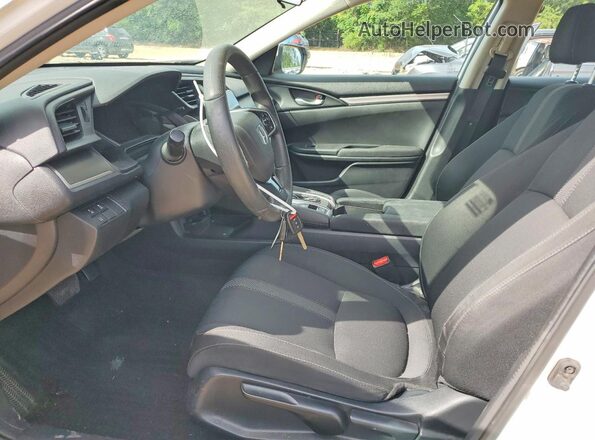 2HGFC2F61LH504230 2020 HONDA CIVIC Белый Вид салона спереди