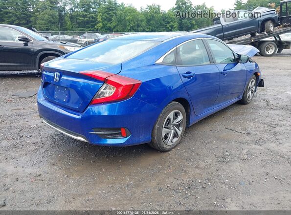 2HGFC2F61LH512411 2020 HONDA CIVIC Blue Tył prawy