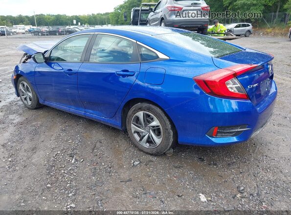 2HGFC2F61LH512411 2020 HONDA CIVIC Blue Tył lewy
