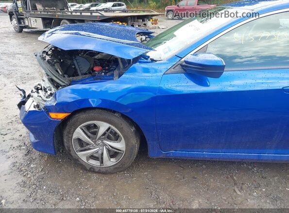 2HGFC2F61LH512411 2020 HONDA CIVIC Blue Widok z przodu