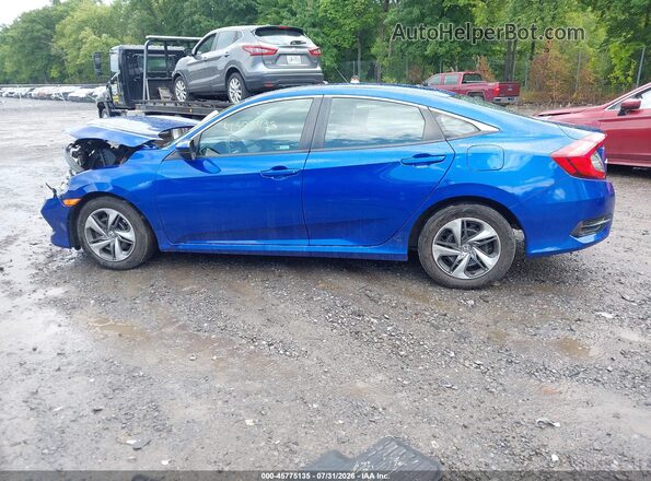 2HGFC2F61LH512411 2020 HONDA CIVIC Blue Widok wnętrza 360 stopni