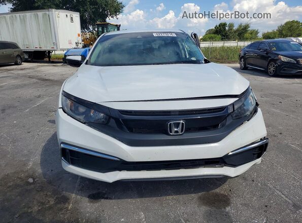 2HGFC2F61LH523456 2020 HONDA CIVIC White Вид спереду