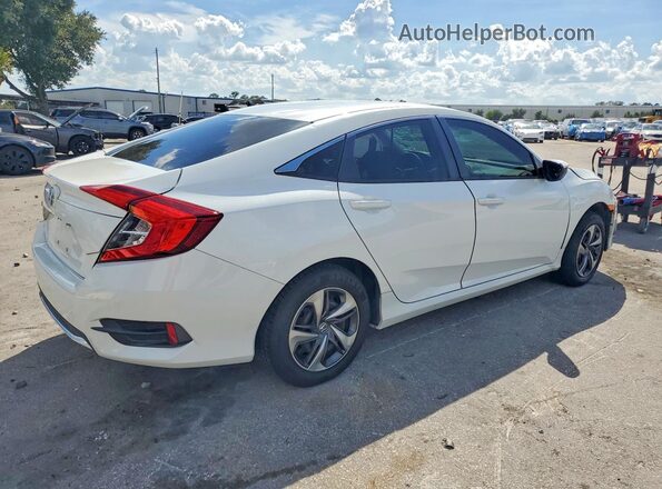 2HGFC2F61LH523456 2020 HONDA CIVIC White Задня права чверть