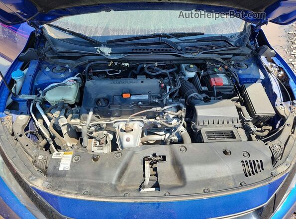 2HGFC2F61LH527880 2020 HONDA CIVIC Blue Սալոնի հետևի տեսք