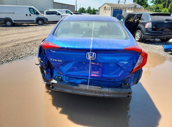 2HGFC2F61LH527880 2020 HONDA CIVIC Blue Հետևի տեսք