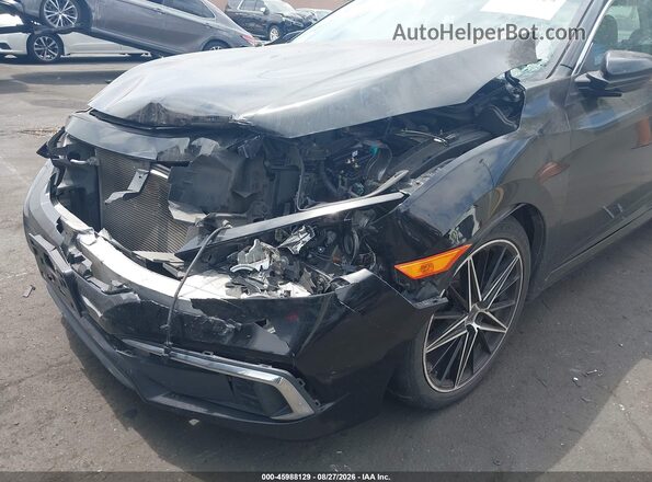 2HGFC2F61LH534022 2020 HONDA CIVIC Black Front view