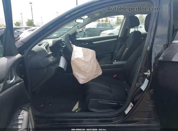 2HGFC2F61LH534022 2020 HONDA CIVIC Black Front interior view