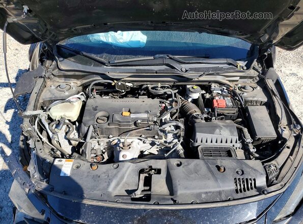 2HGFC2F61LH542573 2020 HONDA CIVIC Black Սալոնի հետևի տեսք