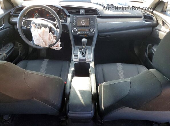 2HGFC2F61LH542573 2020 HONDA CIVIC Black Առջևի վահանակի տեսք