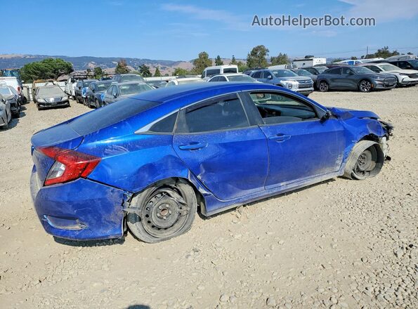 2HGFC2F61LH558935 2020 HONDA CIVIC Blue უკანა მარჯვენა
