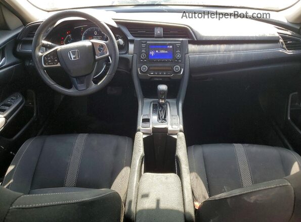 2HGFC2F61LH558935 2020 HONDA CIVIC Blue წინა პანელის ხედი