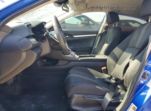 2HGFC2F61LH558935 2020 HONDA CIVIC Blue წინა სალონის ხედი