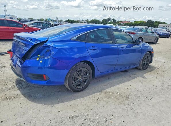 2HGFC2F61LH565979 2020 HONDA CIVIC Синий Задняя правая четверть