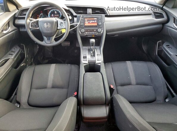 2HGFC2F61LH565979 2020 HONDA CIVIC Синий Вид панели приборов