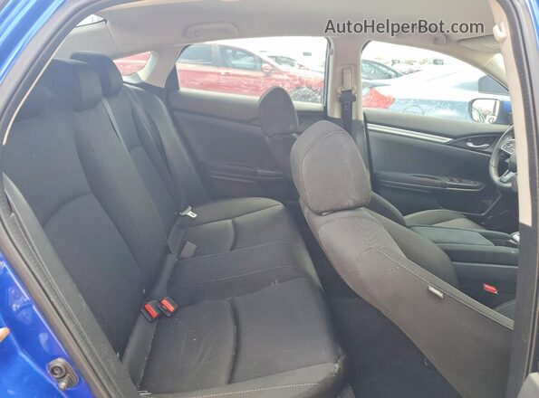 2HGFC2F61LH565979 2020 HONDA CIVIC Синий Вид задних сидений