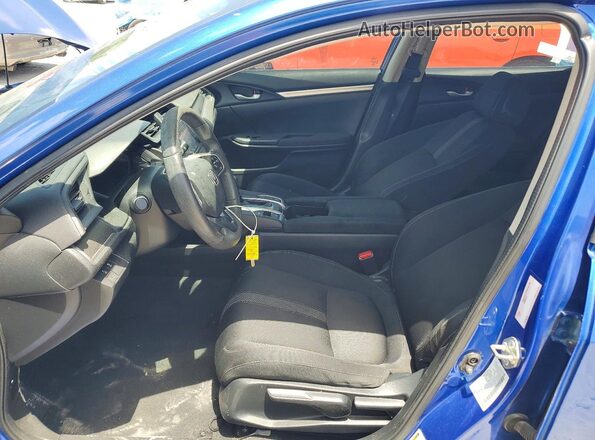 2HGFC2F61LH565979 2020 HONDA CIVIC Синий Вид салона спереди