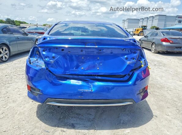 2HGFC2F61LH565979 2020 HONDA CIVIC Синий Вид сзади
