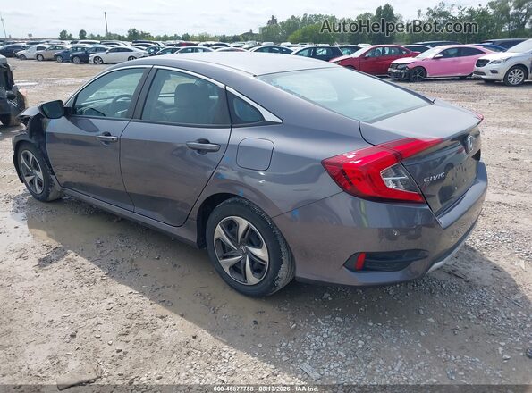 2HGFC2F61MH500549 2021 HONDA CIVIC Gray Tył lewy