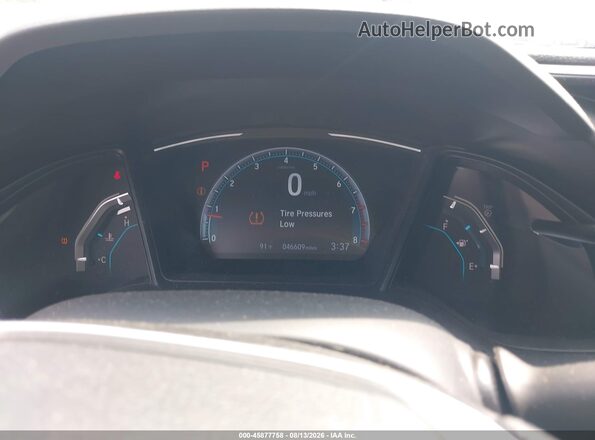 2HGFC2F61MH500549 2021 HONDA CIVIC Gray Widok tylnych siedzeń