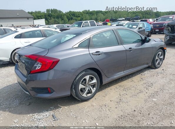 2HGFC2F61MH500549 2021 HONDA CIVIC Gray Tył prawy