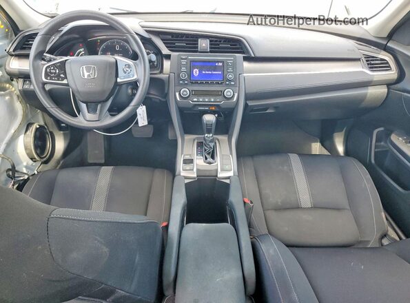 2HGFC2F61MH523488 2021 HONDA CIVIC White Առջևի վահանակի տեսք
