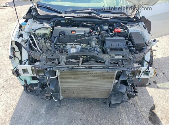 2HGFC2F61MH523488 2021 HONDA CIVIC White Սալոնի հետևի տեսք