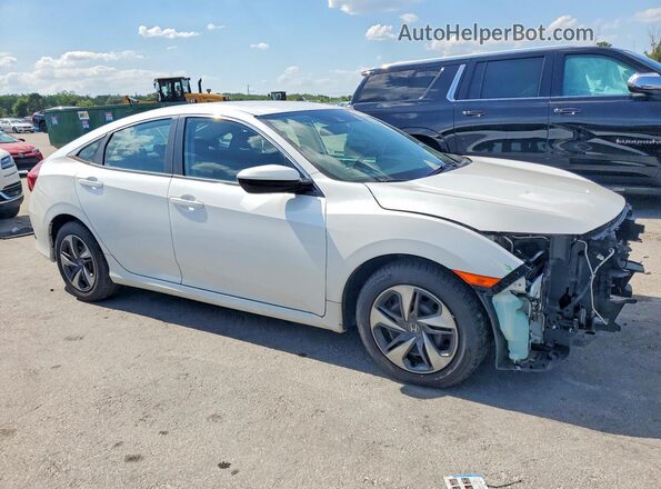 2HGFC2F61MH523488 2021 HONDA CIVIC White Առջևի աջ