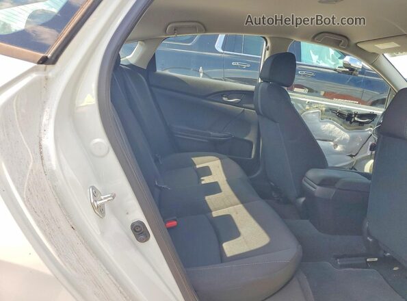 2HGFC2F61MH523488 2021 HONDA CIVIC White Հետևի նստատեղերի տեսք